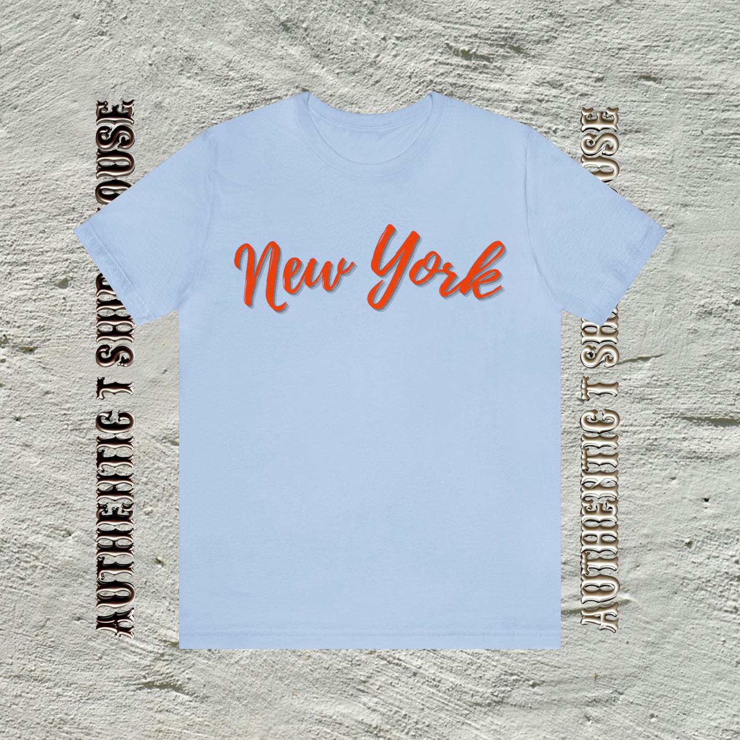 New York Orange Curve  T-Shirt