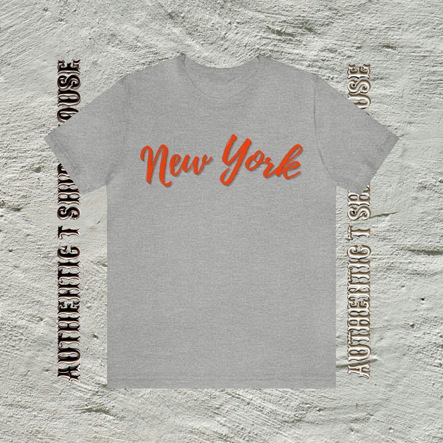 New York Orange Curve  T-Shirt