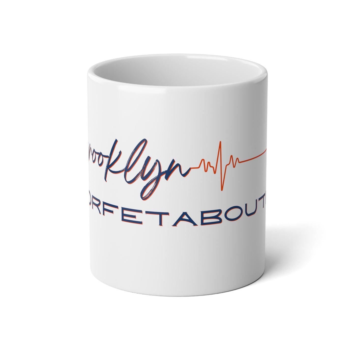 Brooklyn Forgetaboutit Mug, 20oz