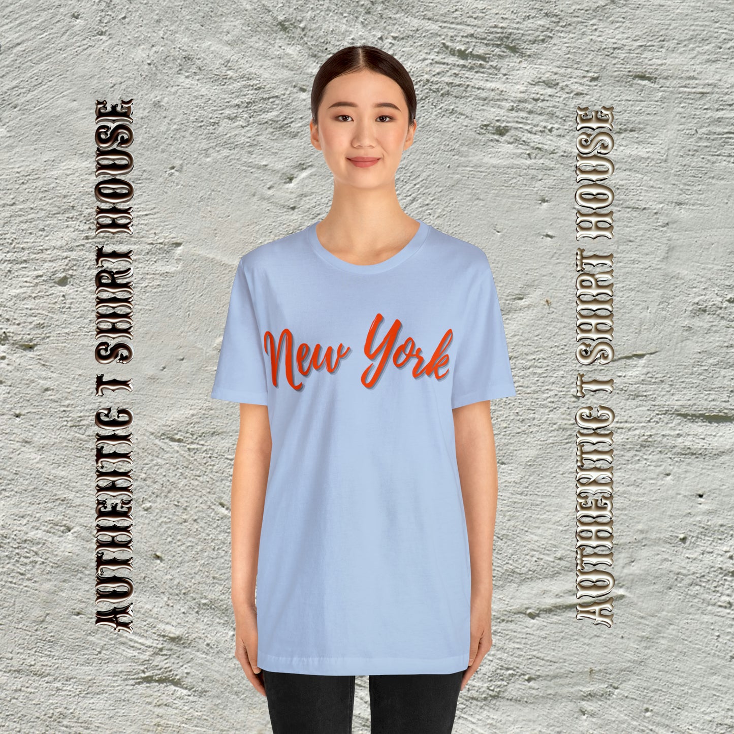 New York Orange Curve  T-Shirt