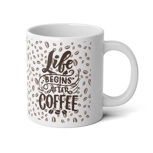 Life Begins Mug, 20oz