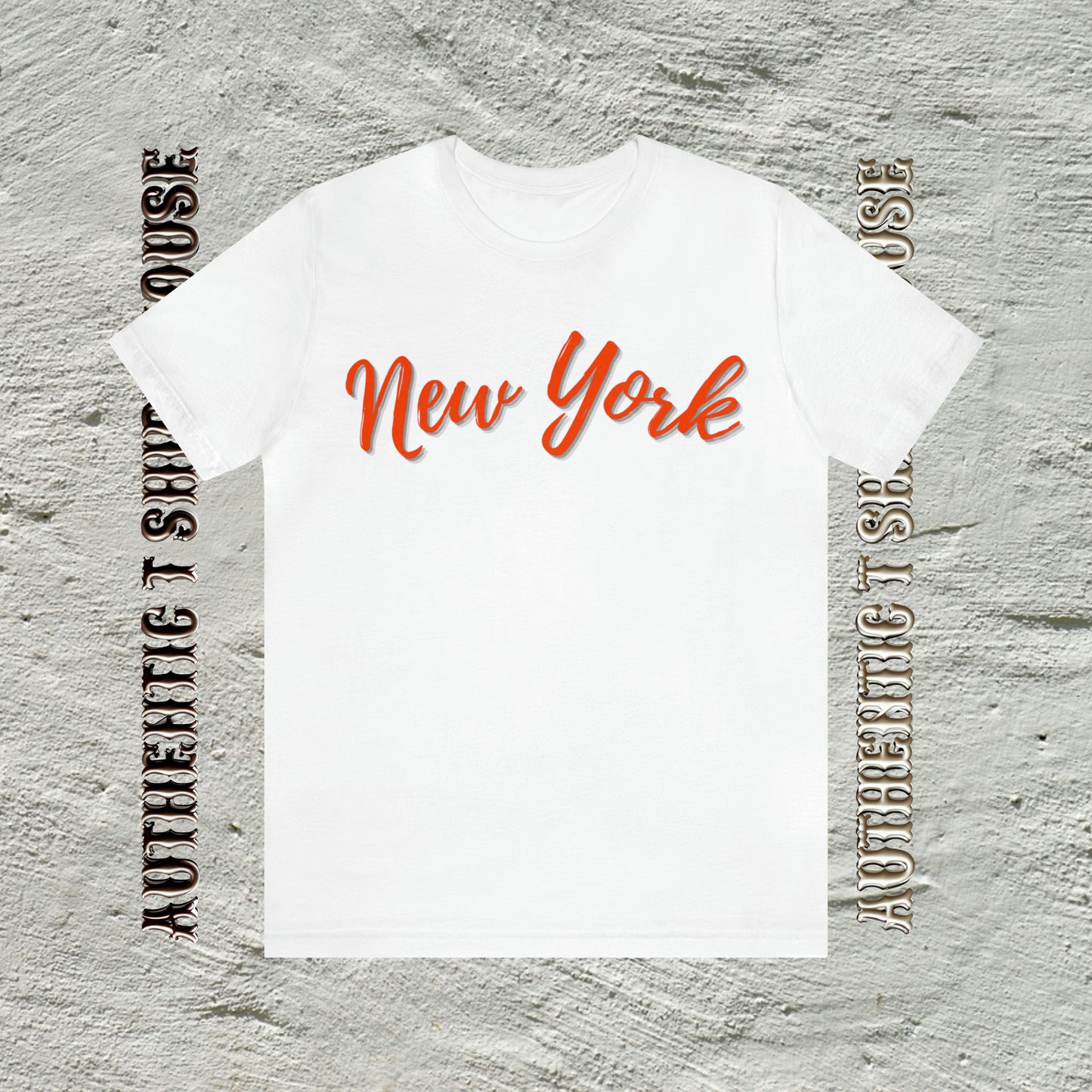 New York Orange Curve  T-Shirt