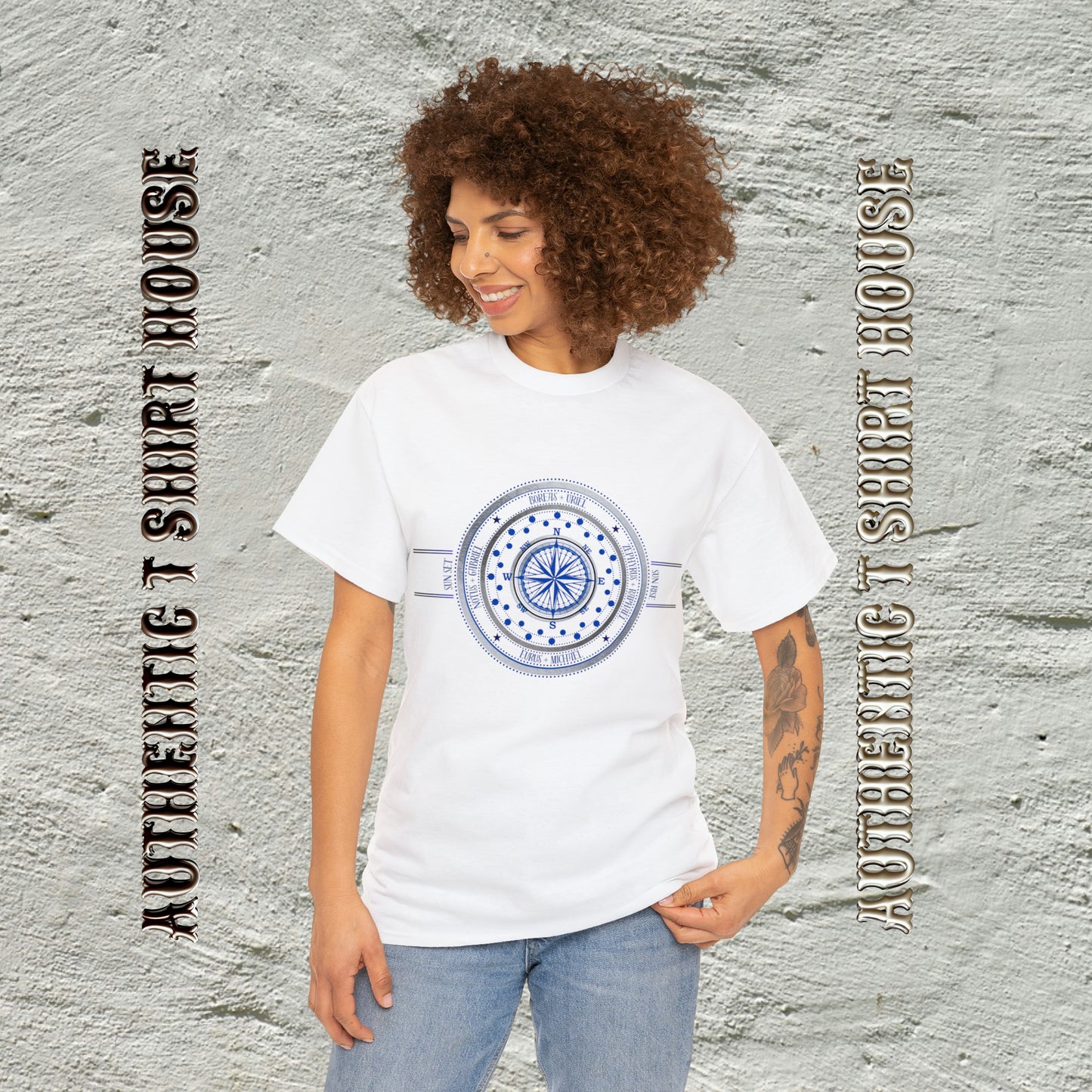 Compass Greek Gods & Angels T-Shirt